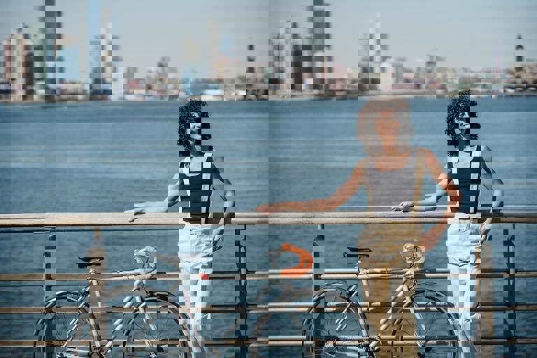 City Cyclists Celebrate as New Riverfront Bike Lane Opens